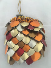 Load image into Gallery viewer, Scalemaille and Chainmaille Pouch / Scalemail and chainmail Dice Bag