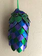 Load image into Gallery viewer, Scalemaille and Chainmaille Pouch / Scalemail and chainmail Dice Bag