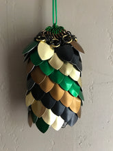 Load image into Gallery viewer, Scalemaille and Chainmaille Pouch / Scalemail and chainmail Dice Bag