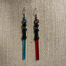 Load image into Gallery viewer, Lightsaber Earrings