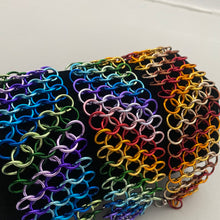 Load image into Gallery viewer, Lancelot Wide Chainmaille Bracelet