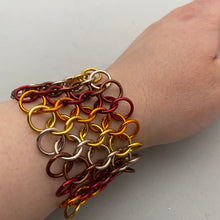 Load image into Gallery viewer, Lancelot Wide Chainmaille Bracelet