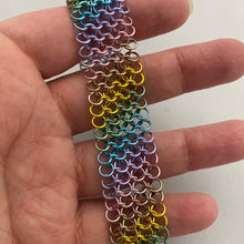 Load image into Gallery viewer, Mini Gwenny (Narrow Guenevere) Chainmaille Bracelet