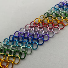 Load image into Gallery viewer, Lancelot Wide Chainmaille Bracelet