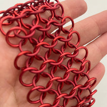Load image into Gallery viewer, Lancelot Wide Chainmaille Bracelet