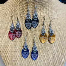 Load image into Gallery viewer, Celtic Scale Earrings