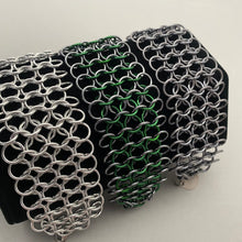 Load image into Gallery viewer, Lancelot Wide Chainmaille Bracelet