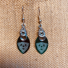 Load image into Gallery viewer, Celtic Scale Earrings
