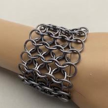 Load image into Gallery viewer, Lancelot Wide Chainmaille Bracelet