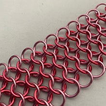 Load image into Gallery viewer, Lancelot Wide Chainmaille Bracelet