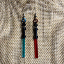 Load image into Gallery viewer, Lightsaber Earrings
