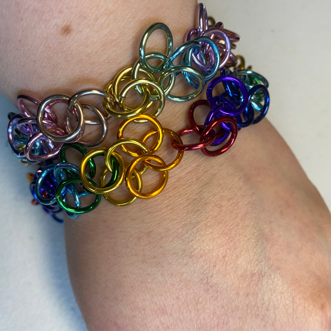 Shaggy Chainmaille Bracelet