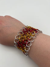 Load image into Gallery viewer, Lancelot Wide Chainmaille Bracelet
