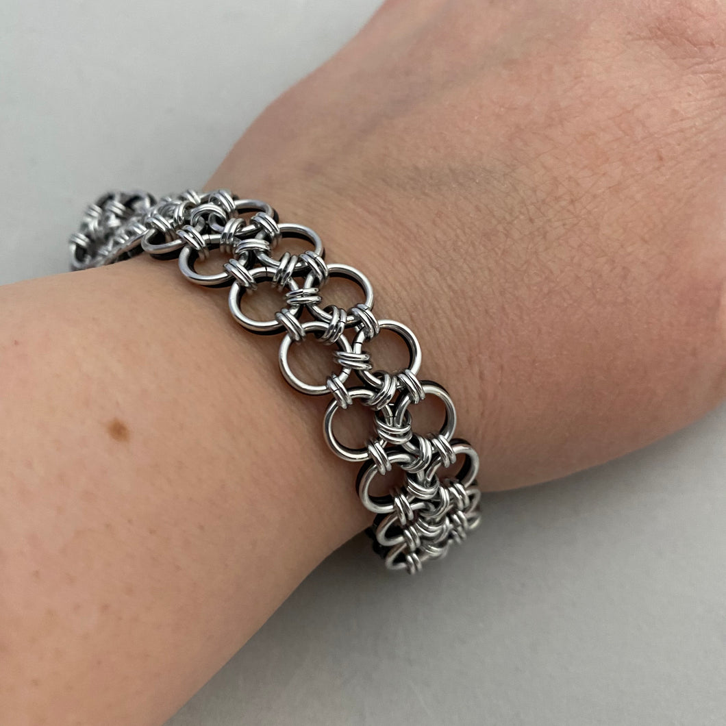 Japanese Lace Chainmaille Bracelet